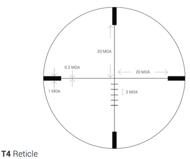 Rudolph Hunter HD - H2 4-16X42 25MM tube with T4 Reticle - Image 4